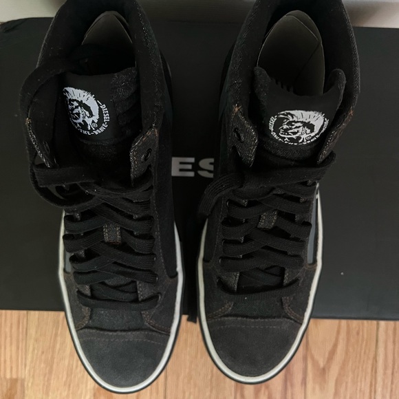 Diesel Dvelows Mid Trainers Mens - Picture 4 of 5